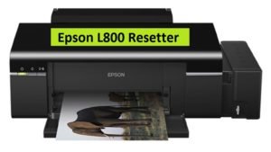 Reset Epson L800