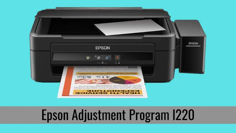Epson Adjustment Program l220