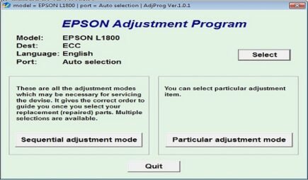 epson l1800 resetter tool epson l1800 resetter tool