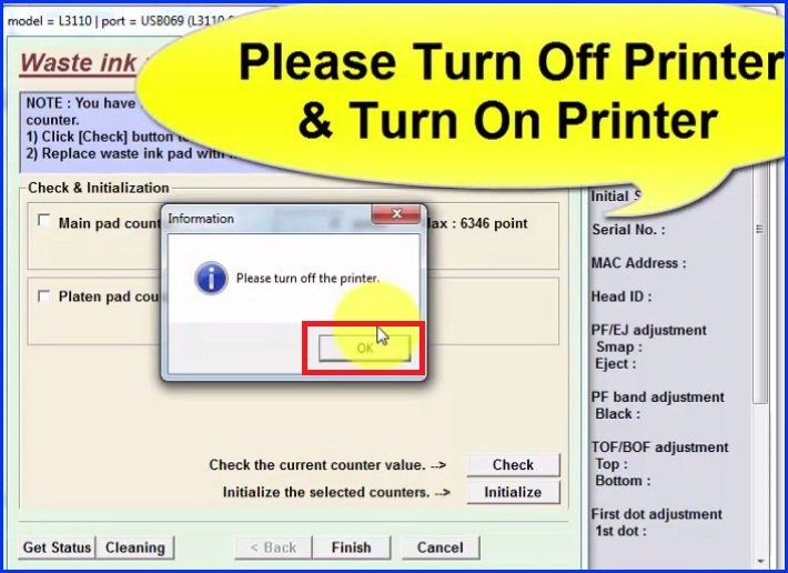Epson l3110 Resetter Software Free Download