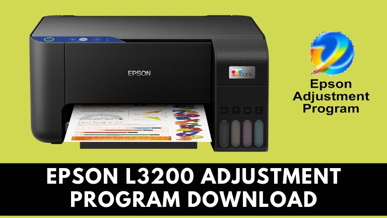 Epson L3200 Adjustment Program Download