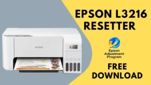 Epson L3216 Resetter Free Download