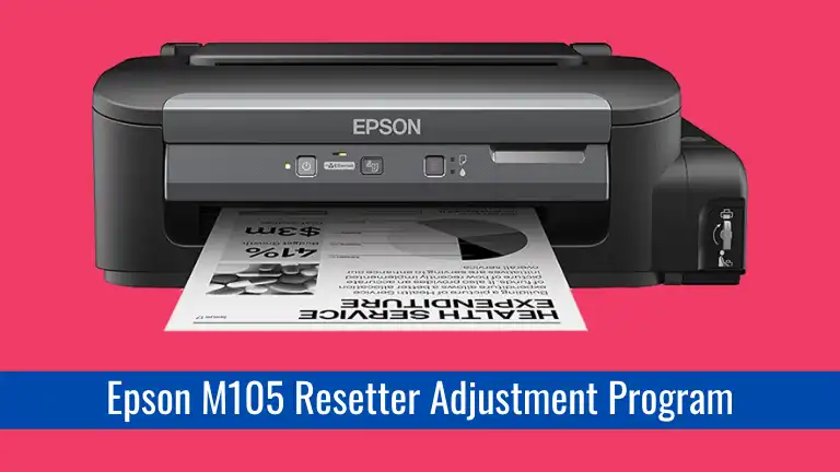 Epson M105 Resetter