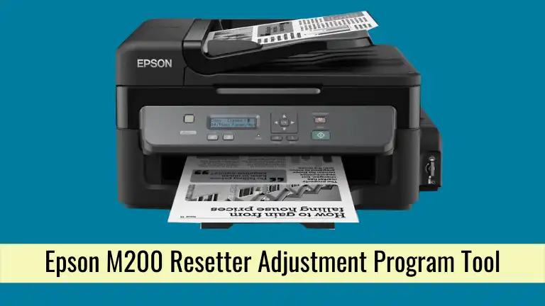 Epson M200 Resetter
